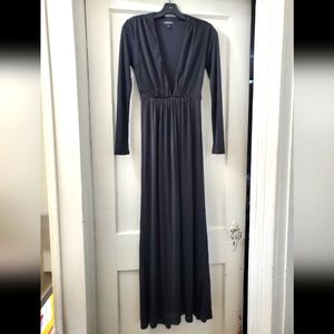 EXPRESS Long Sleeve Maxi Dress